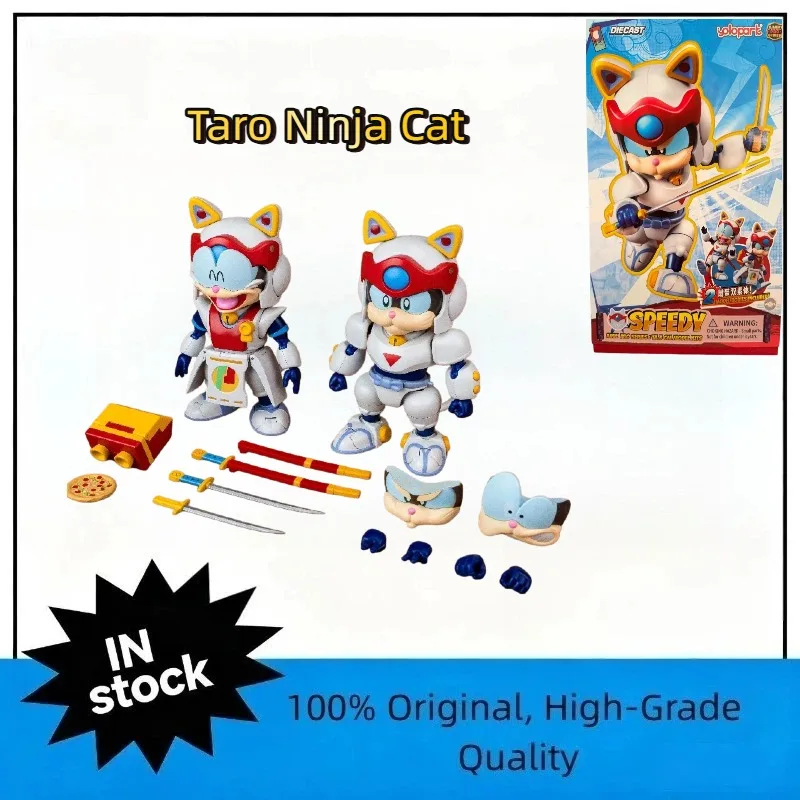 

Yolopark Kung Fu Cat Party Taro Amkpro Dual Body Set Articulated Die Cast Joint Assembly Model Mecha