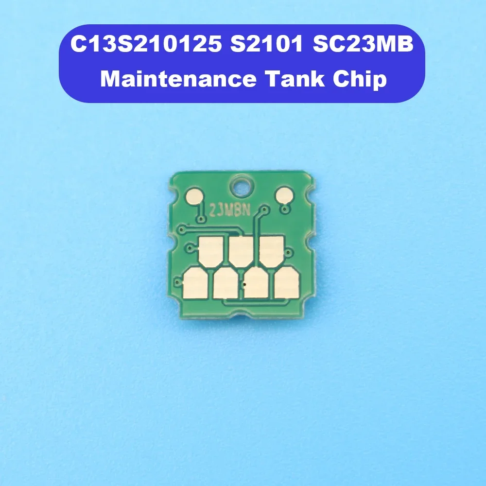 20 PCS F170 Maintenance Tank Box Chip SC23MB S13S210125 S2101 for Epson SC F170 F100 F130 F160 F100 F150 Waste Ink Tank Chips IC