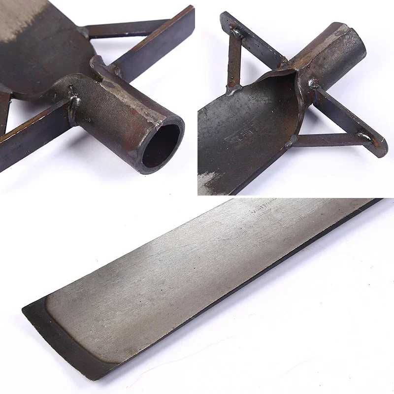 1Pcs Agricultural Garden Shovel Manganese Steel Spade Durable Flat Shovel For Digging,Lawn Edging,Tree Removal Hand Tools