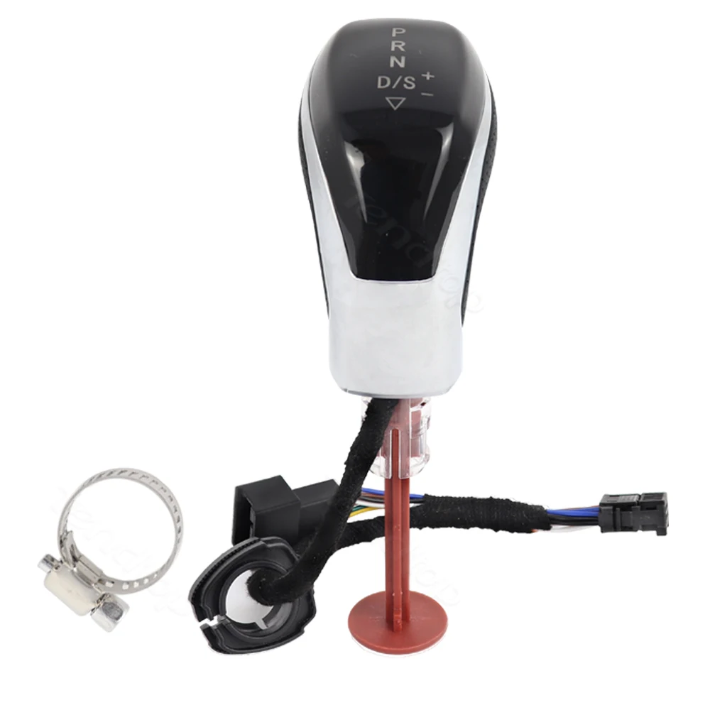 

For Car LED Gear Shift Knob Lever With Wire Fits For VW Golf MK6 MK7 Passat B7 Tiguan MK2 Skoda Octavia Seat DSG Automatic Black