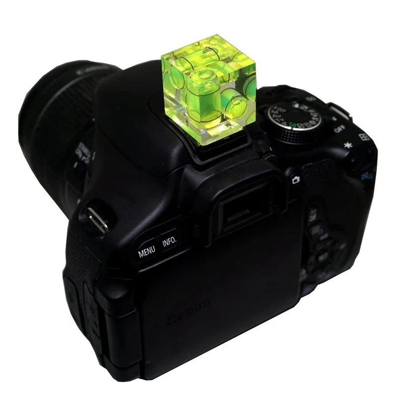 Spirit Level Hot Shoe Camera Level 3 Axis Bubble Spirit Level For Canon Nikon Olympus Pentax Digital And Film Cameras