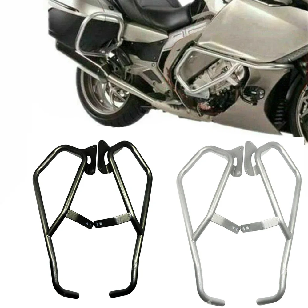 Motorcycle Front Engine Crash Bar Guard Protection For BMW K1600GTL 2011 2012 2013 2014 Black Silver