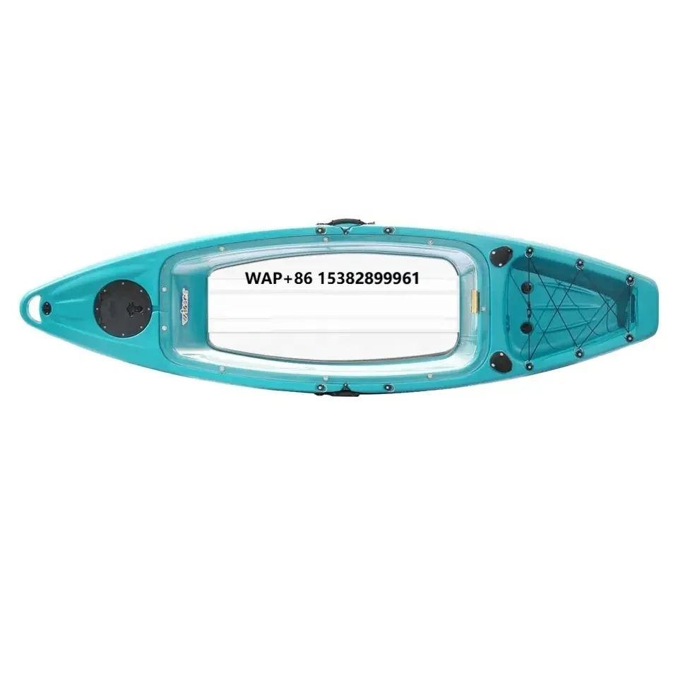 

Popular Single Clear Bottom Kayak Water Rafting Translucency Kayak