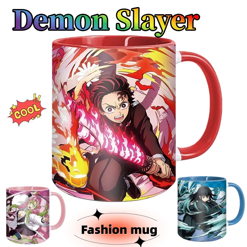 

Кружка «Истребитель демонов»: милая, модная, мультяшная, персонализированная, креативная, портативная, аниме-товар, подарок на день рождения для друзей