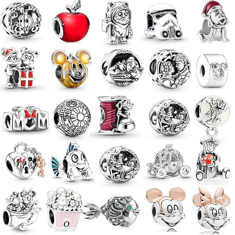 

DIY Bead Ladies Charm Jewelry Pendant Boutique Cute Disney