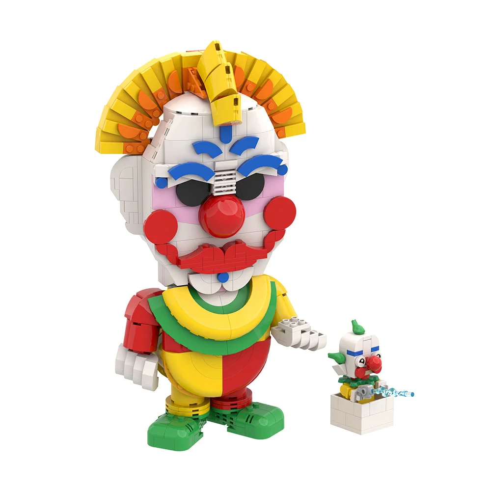 

MOC Killer Klowns from Outer Space Building Blocks Model Outer Space Killer Klowns Action Figure Bricks Assembly Toys Kids Gifts