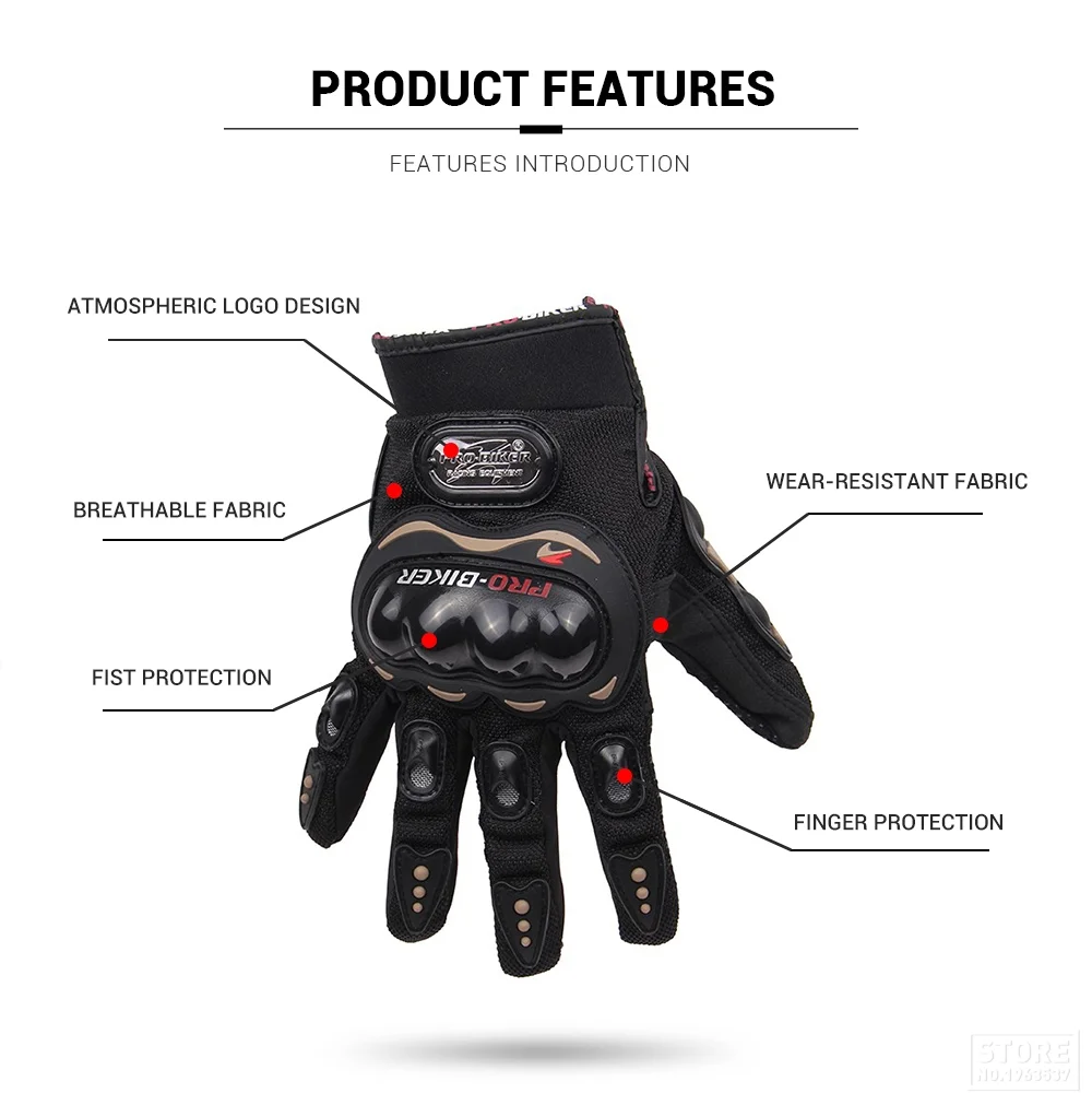 Motorrad Handschuhe Winddicht Wasserdicht Guantes Moto Männer Motorrad Reiten Handschuhe Touchscreen Moto Motocross Handschuhe Winter – Detail 28