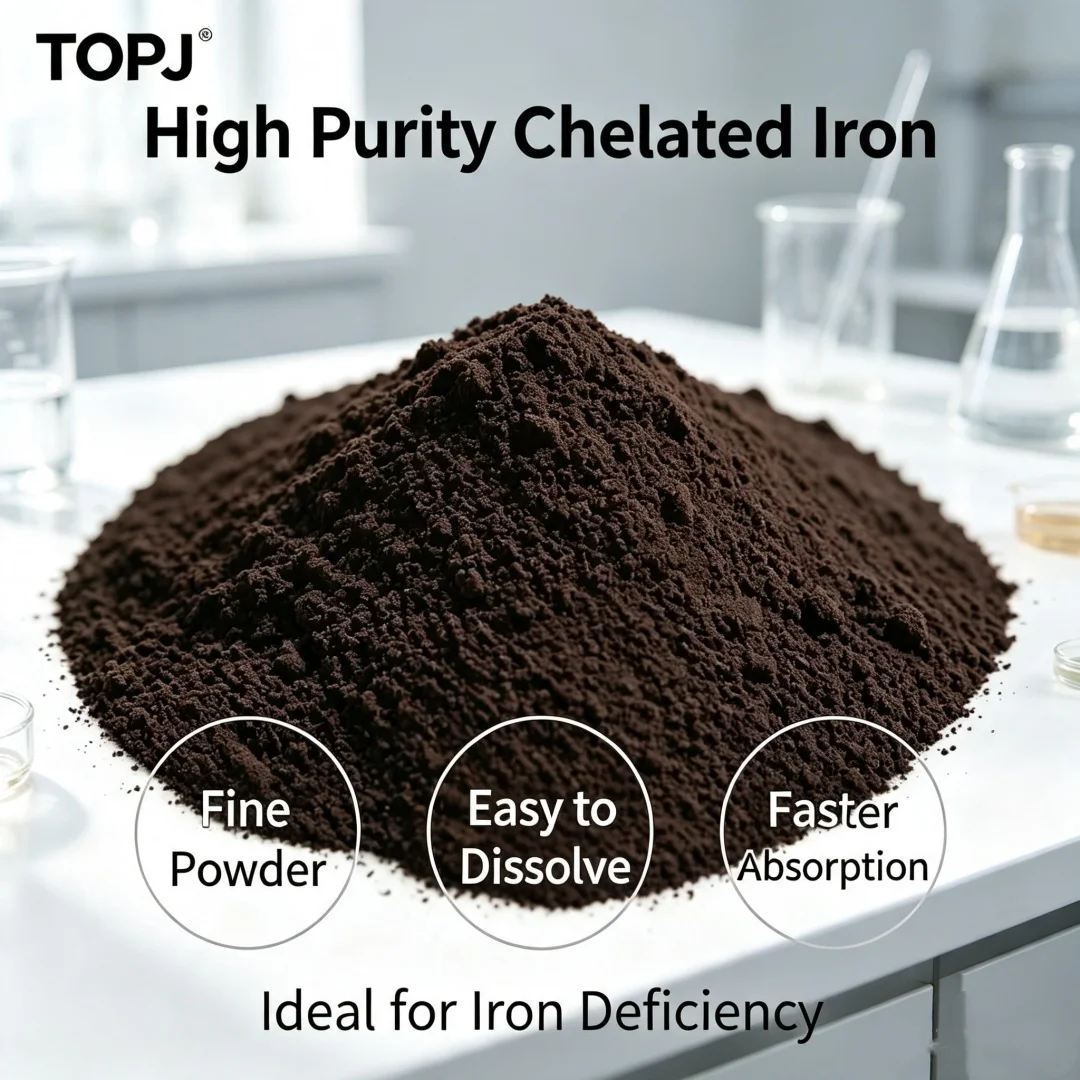 eddha Iron Chelate 6% Powder Eddha-fe Micronutrient Fertilizer Plant Iron Nutrient For Citrus Grape Vegetables Ornamental Plant