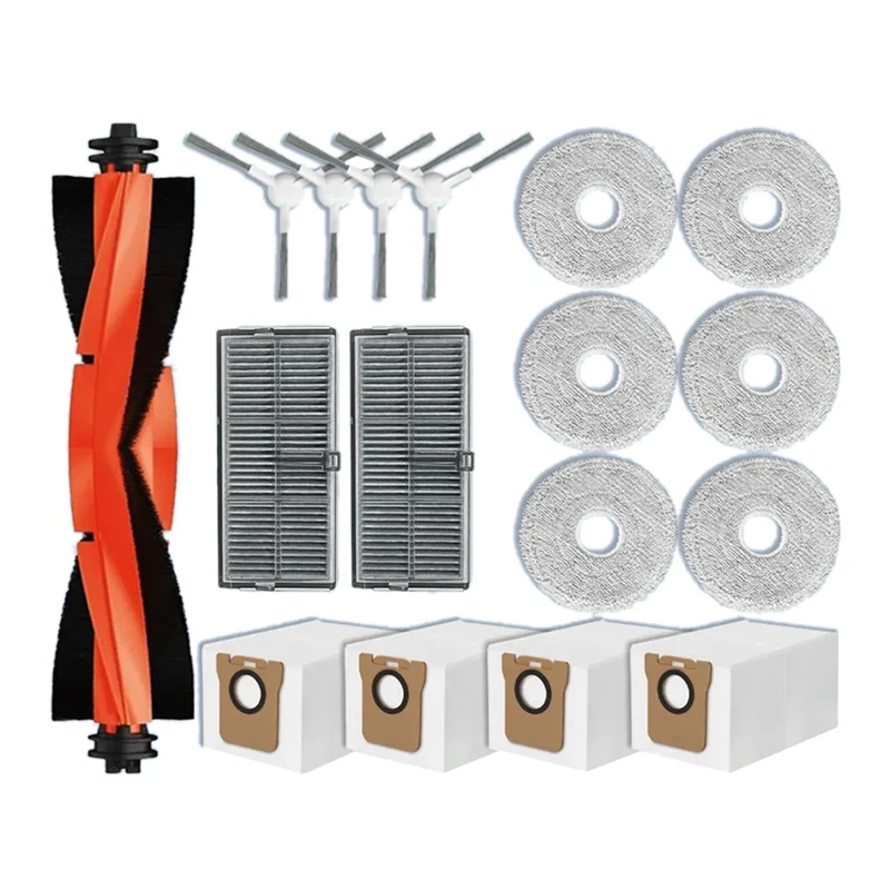 สําหรับ Xiaomi Mijia M30S D103CN เครื่องดูดฝุ่นหุ่นยนต์หลักแปรงด้านข้างตัวกรอง Hepa Mop ผ้าฝุ่นเปลี่ยนชิ้นส่วน