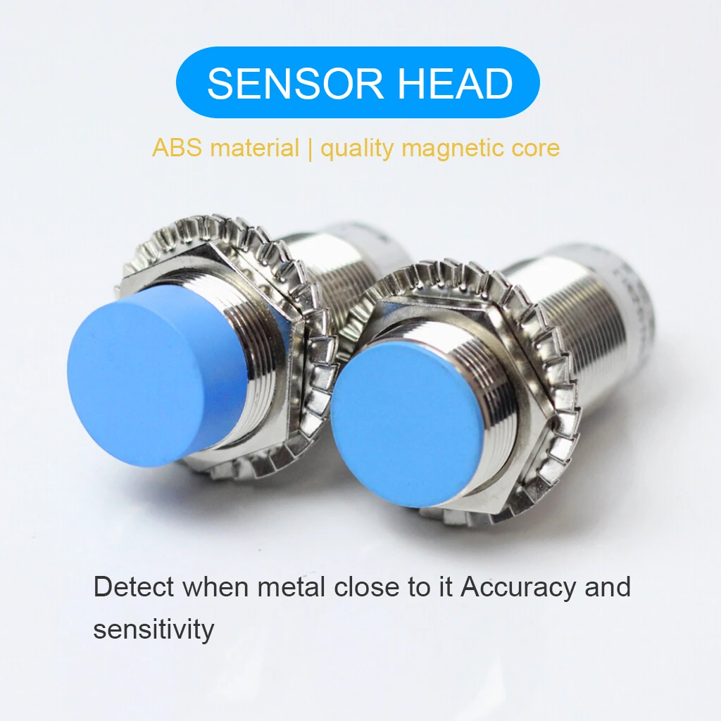 Air Plug Proximity Switch LM30 Sn: 10mm / 15mm DC 6-36VDC NPN PNP NO NC NO+NC proximity sensor with aviation plug