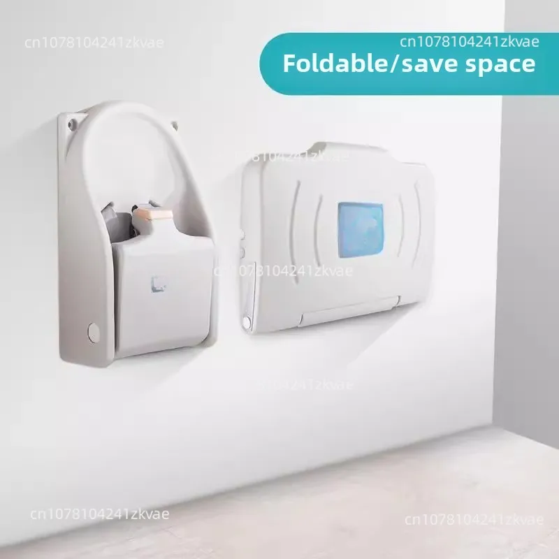 

Third Bathroom Baby Children's Bed Diaper Changing Table Maternal and Infant Room Foldable Safety Seat