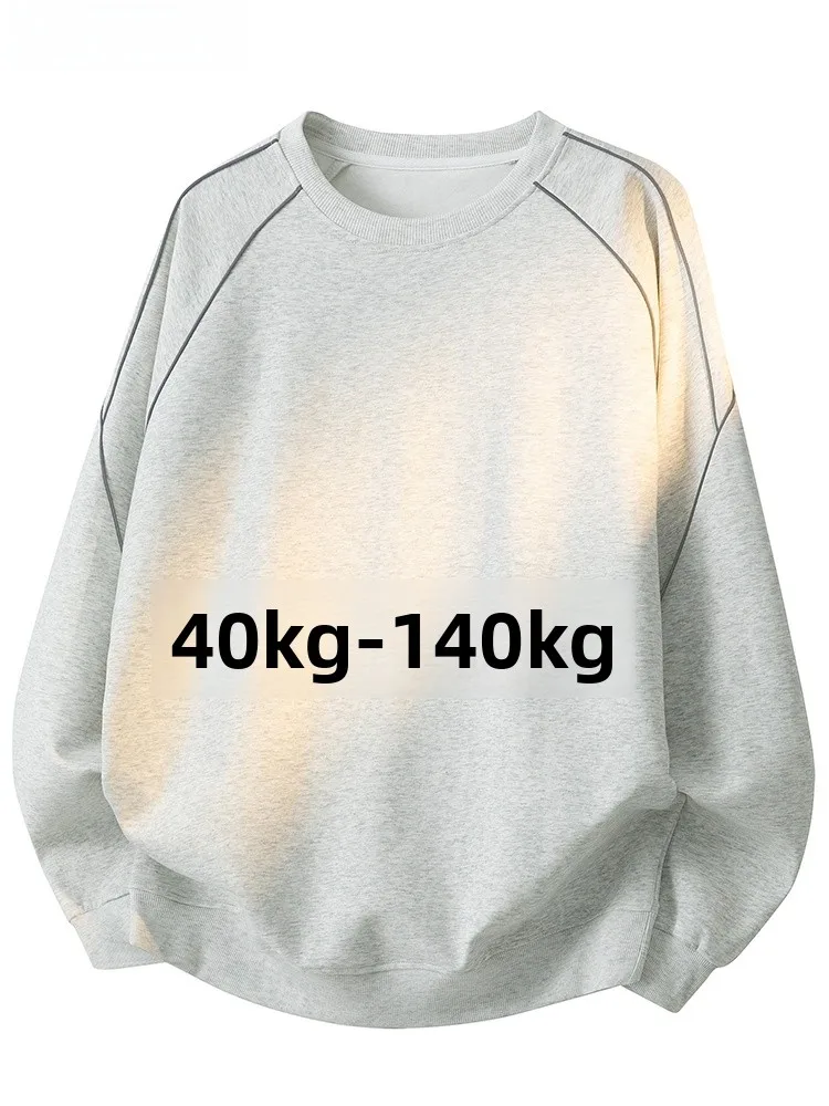 

Loose Fit Men's Hoodie Long Sve round Ne Pullover Faionable Spring Autumn Cotton Polyester Blend Breathable Comfortable