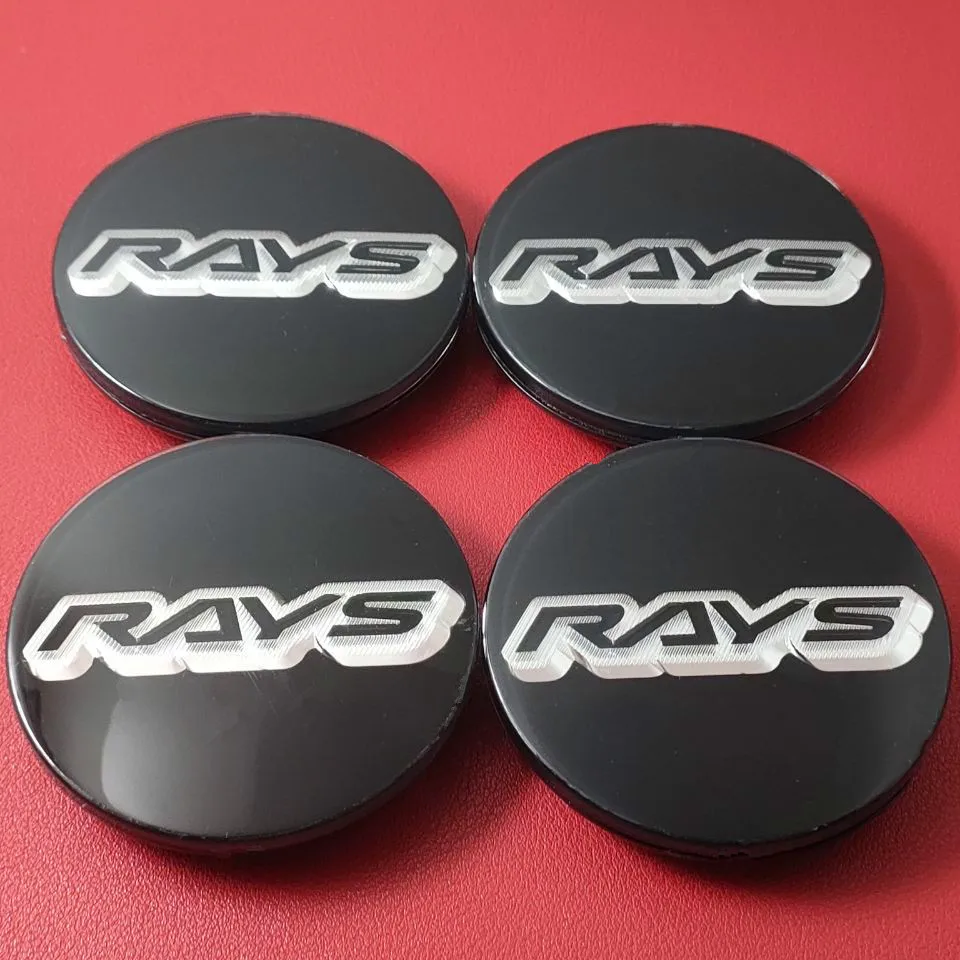4pcs 66mm 57mm for Rays G025 G16 57G GT090 Wheel Center Cap Hub Cover Car Rims Replacment Hubcaps Styling Accessories
