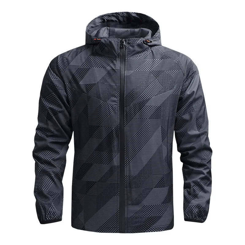

Men's Outdoor Climbing Jaet Lightweight Casual Qui Dry Windproof Spring Autumn Outdoor Sports Coat Polyester Nylon Cos...