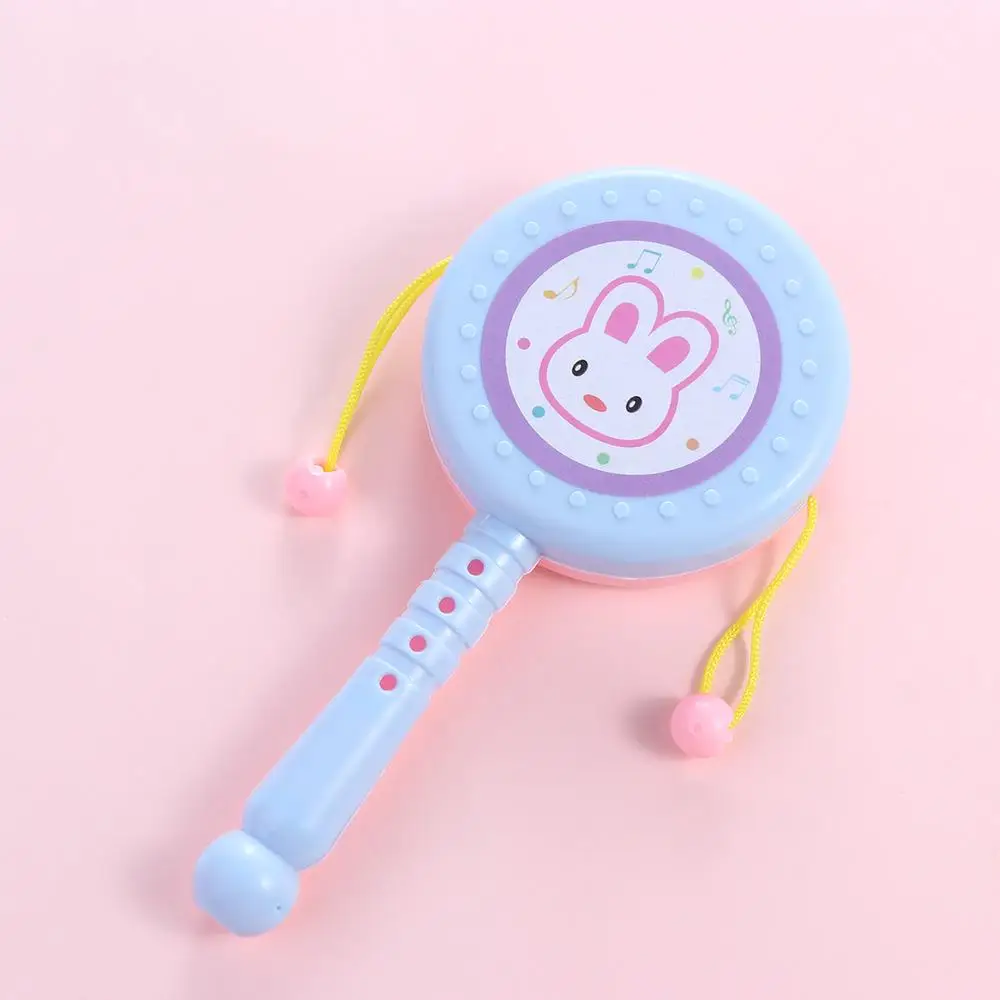 Giocattolo Regalo per bambini Giocattoli genitore-figlio Sonaglio per bambini Tamburo Sonaglio musicale Giocattoli musicali Strumenti musicali Giocattoli Sonaglio per cartoni animati