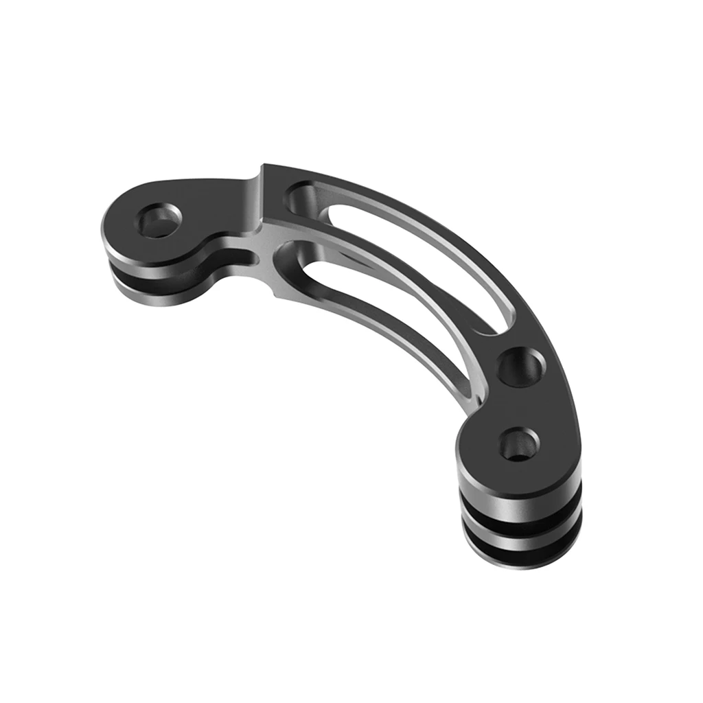 Aluminium legierung 3-fach gebogene Verlängerung sarm halterung Helms tange Selfie Stick für Gopro Held 11 10 9 8 7 für Dji Osmo Action Kamera – Detail 4