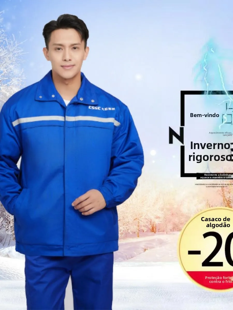 blue-cotton-workwear-for-ships-winter-thermal-protection-large-boat-group-cssc-labor-protection-uniform-top-men's-fashion