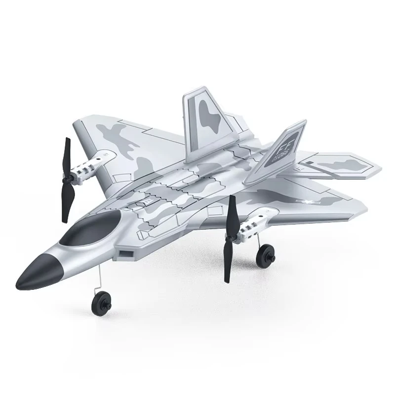 

F22 rc Airplane, 4 Channel Fighter RC Plane for Beginners Adult with Lights, 2.4GHz 6-axis Gyro Stabilizer RTF RC Model Aircraft