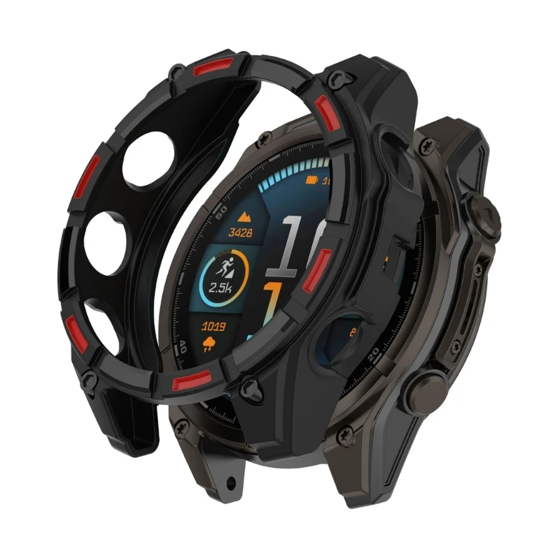 Мягкий силиконовый чехол из ТПУ для Garmin Fenix 8 43/47/51 мм, защитный чехол для часов Fenix8, аксессуары для защиты от царапин