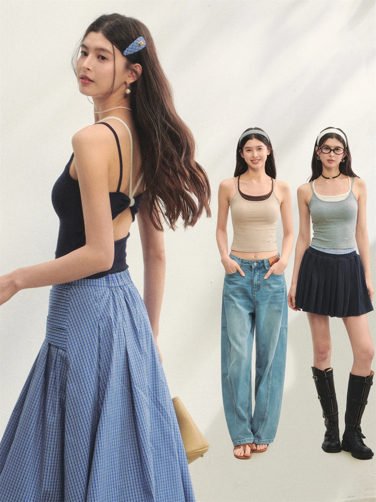 

Укороченный топ AsGony Color Blo с подкладкой на груди, облегающий, для повседневной носки, короткий, Asgony Commute Sle ort Length