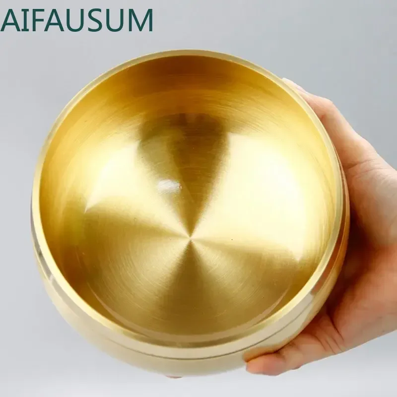 Copper Chime Tibetan Singing Bowl Healing meditation alms bowls Buddha sound bowl 15cm,17.5cm,21cm,25cm