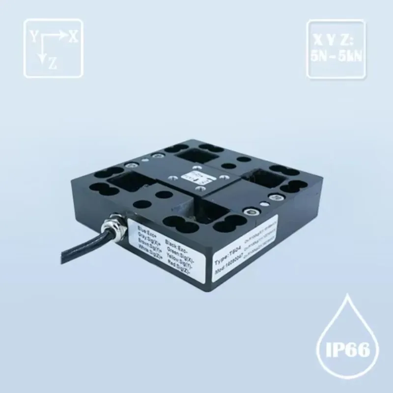 

Ip66 protection level multi force measurement X Y Z 3-axis weighing sensor
