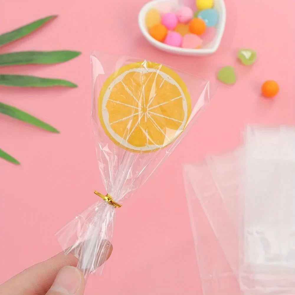 200pcs Lollipop Packaging for DIY Candy Making