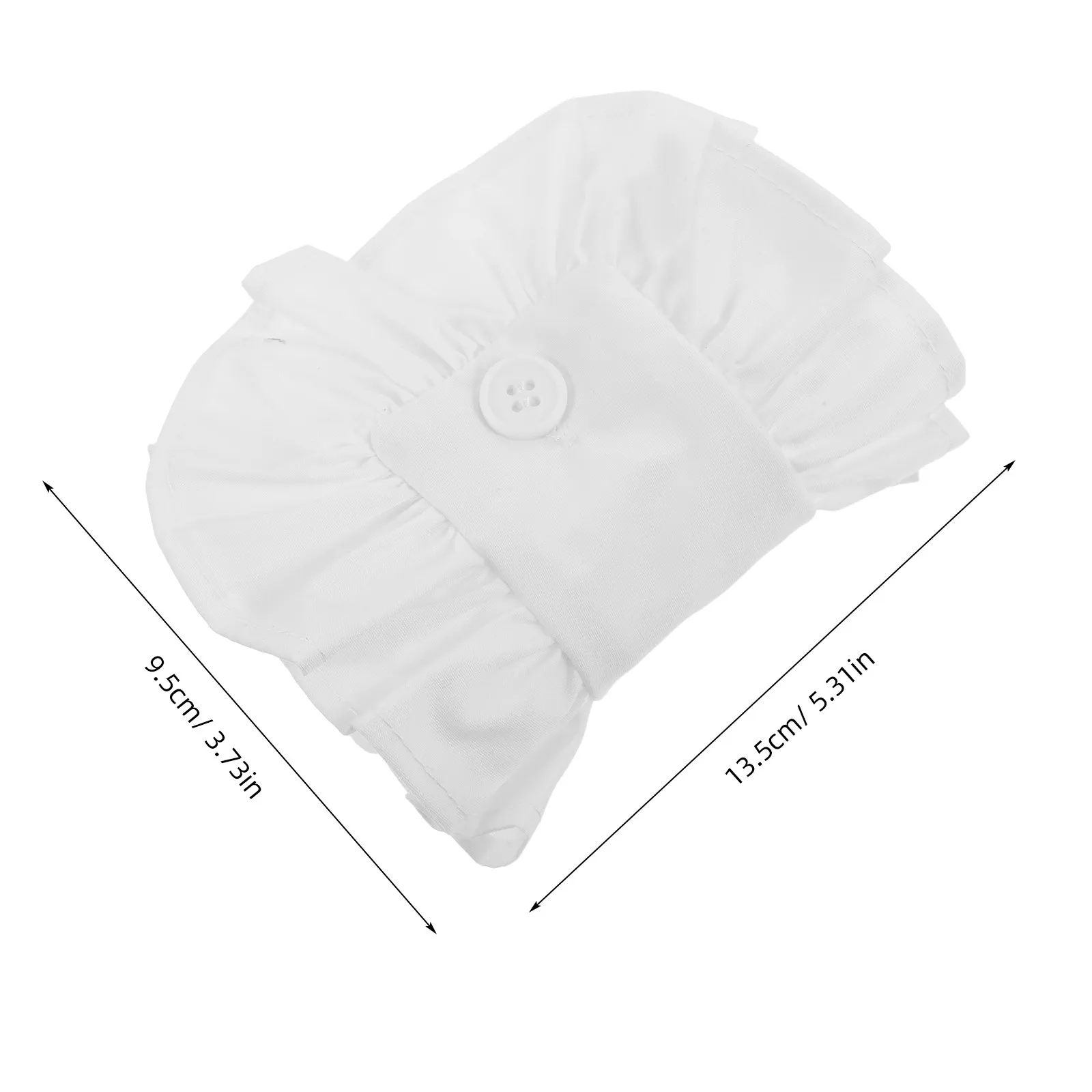 1Pair Versatile Plaid Pleated Detachable Wrist Cuffs False Sleeves for Women Teens Blouse Sweater Coat Layered Hand Sleeves