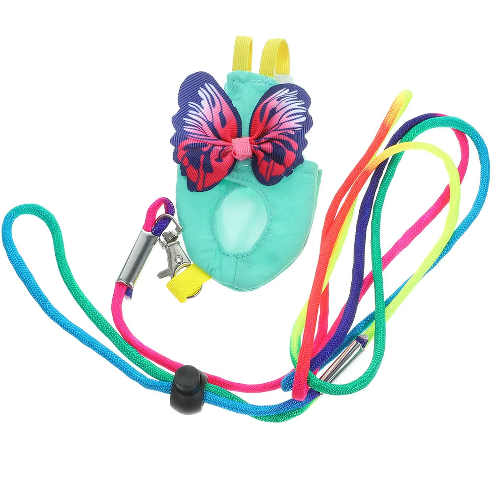 1 مجموعة 1 مجموعة الببغاء ملابس الطيران حفاضات الطيور قابلة لإعادة الاستخدام خفيفة الوزن تسخير المقود ل كوكاتيل ببغاء الطيور الصغيرة مستلزمات الحيوانات الأليفة #5