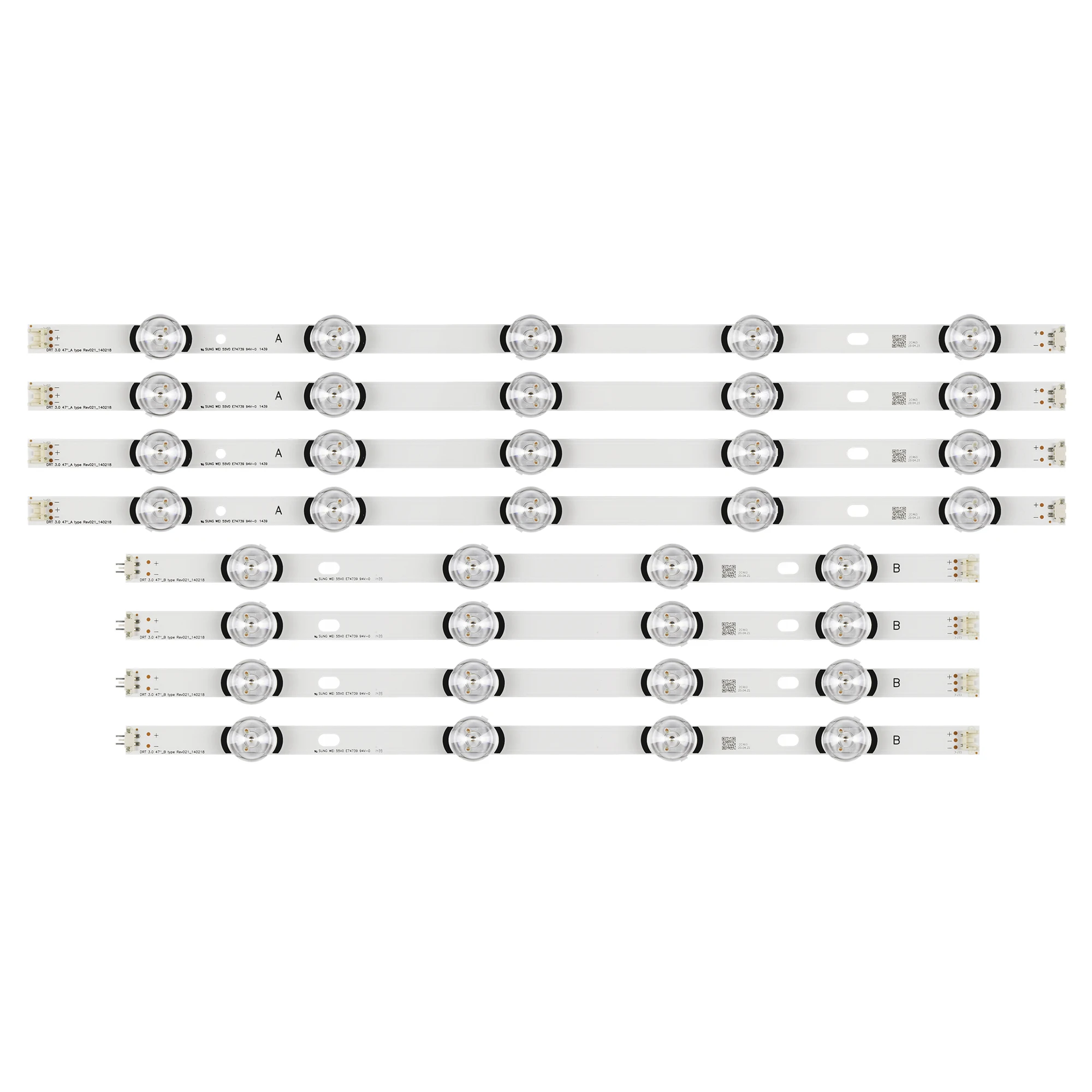 Led Backlight Strip Voor Lg 47 "Tv 6916l-1961a 6916l-1962a LC470DUE-FGA2 47lb 565u 47lb650 47lb630 47lb 650T 47lb 650 V 47lb 630V 47lb 630