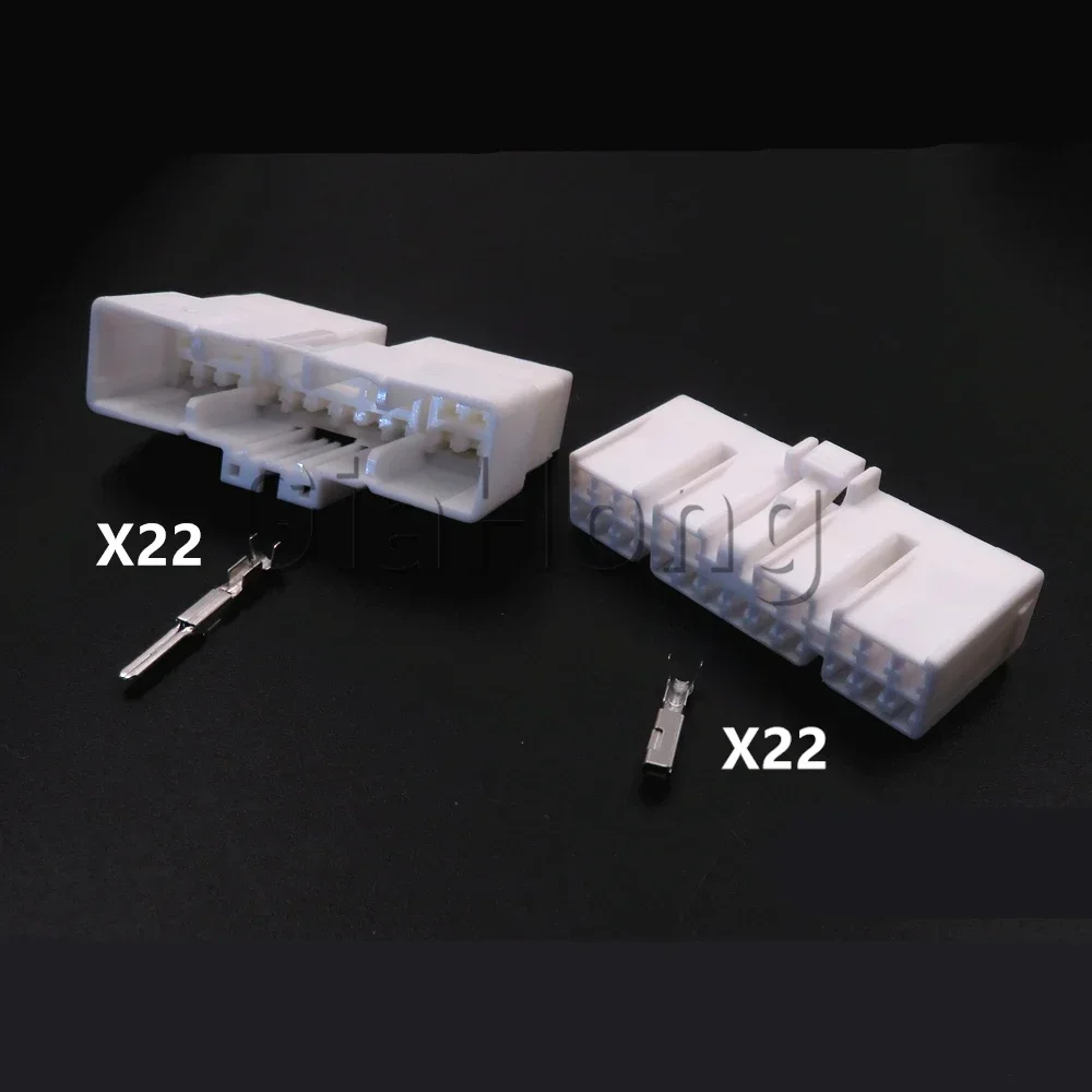 

1 Set 22 Ways AC Assembly MG641089 MG651086 Auto Fuse Box BCM Control Module Unsealed Connector Car Male Plug Female Socket