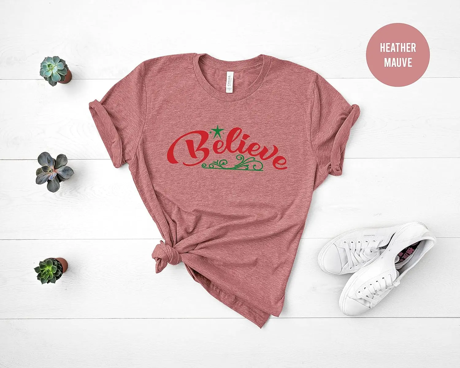 Christmas Believe Shirt Party Shirt Family Believe