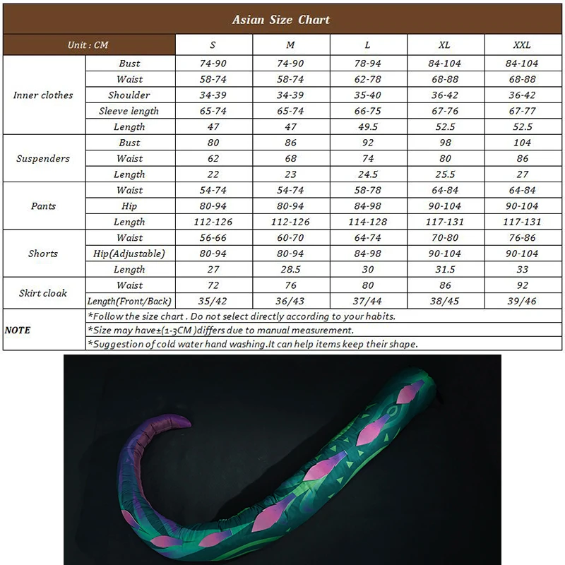 ROLECOS Game LOL the Curious Chameleon Neeko أزياء تنكرية للنساء Neeko أزياء حفلات الهالوين مجموعة كاملة مع ذيول