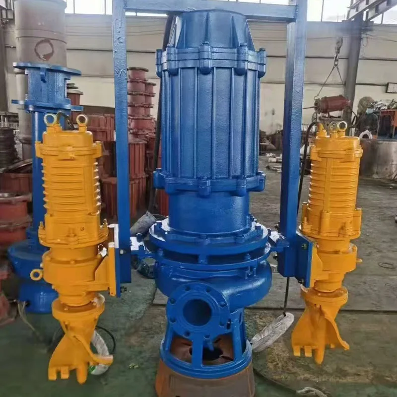 Industrial High Pressure Three-Phase Electric Submersible Dredge Pump With Vane Structure For River Sand And Gravel Pumping OEM
