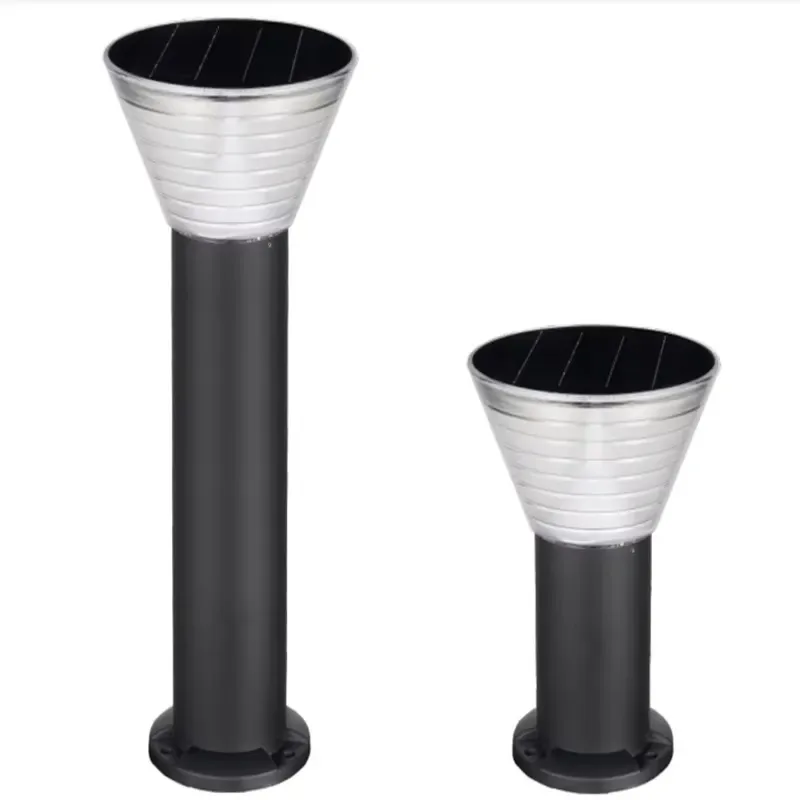 Light Emitting Diode Solar Pillar Light 5w Warm White Garden Solar Light Outdoor Lawn Green Garden Walkway Lighting Computer