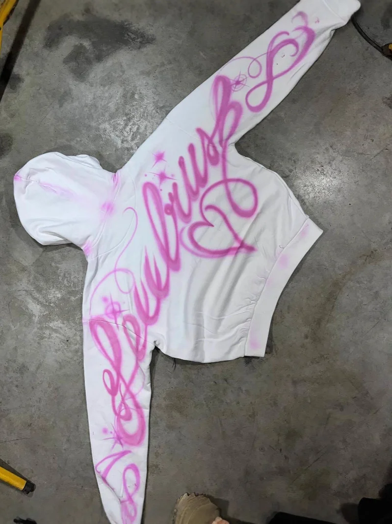 Bluzy Y2K Harajuku Gotyckie z Nadrukiem Liter, Damskie Modne Bluzy Hip-Hopowe, Bluzy z Kapturem na Zamek dla Kobiet i Mężczyzn, Bluzy Oversize w Stylu Punk