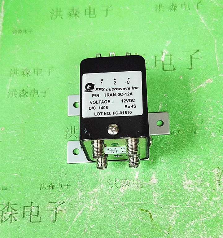 EPX TRAN-0C-12A 12V 12GHz   SMA RF microwave coaxial switch