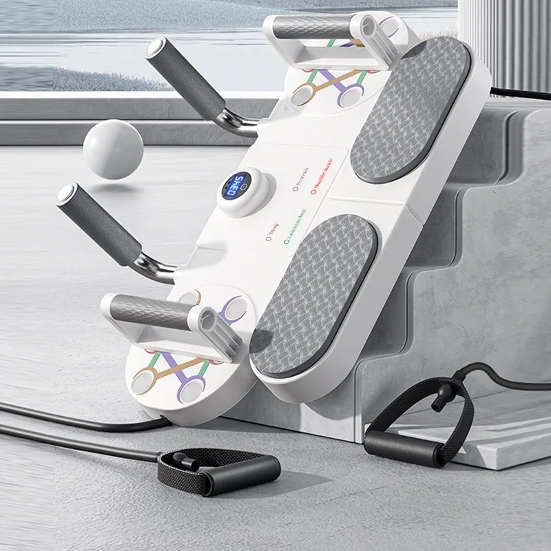 Home Fitness Machine Multi-Function Chest Abdomen Arms Trainer Lazy Person's Vest Line Exercise Equipment