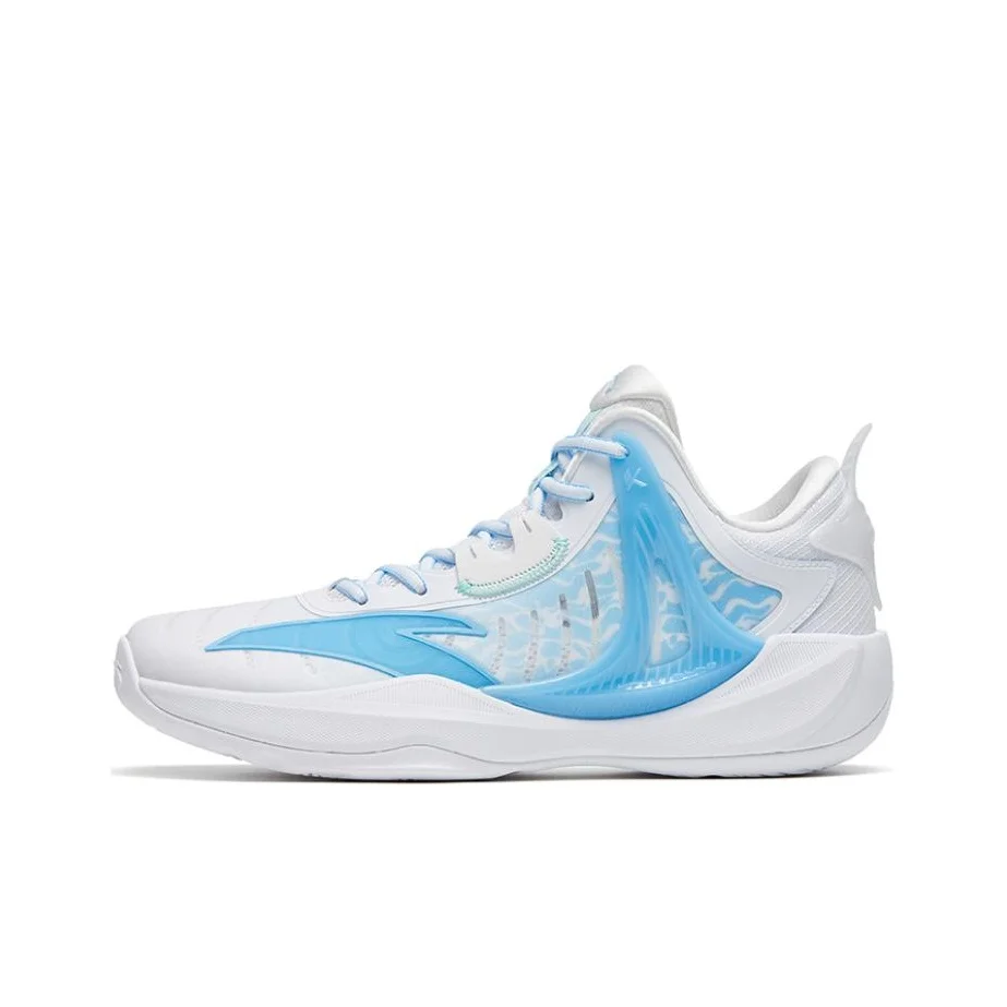 anta-light-cavalry-8-abrasion-resistant-breathable-low-top-basketball-shoes-men's-white-blue