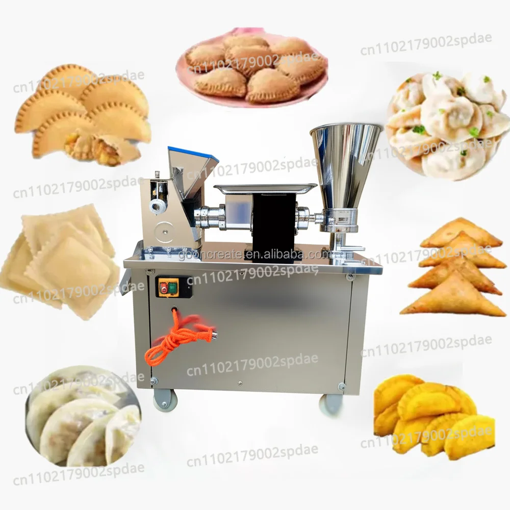 New Dumpling Machine Automatic Empanada Maker Machine 4800pcs/h Pierogi Samosa Machine with 1 Free Mold /Custom Mold