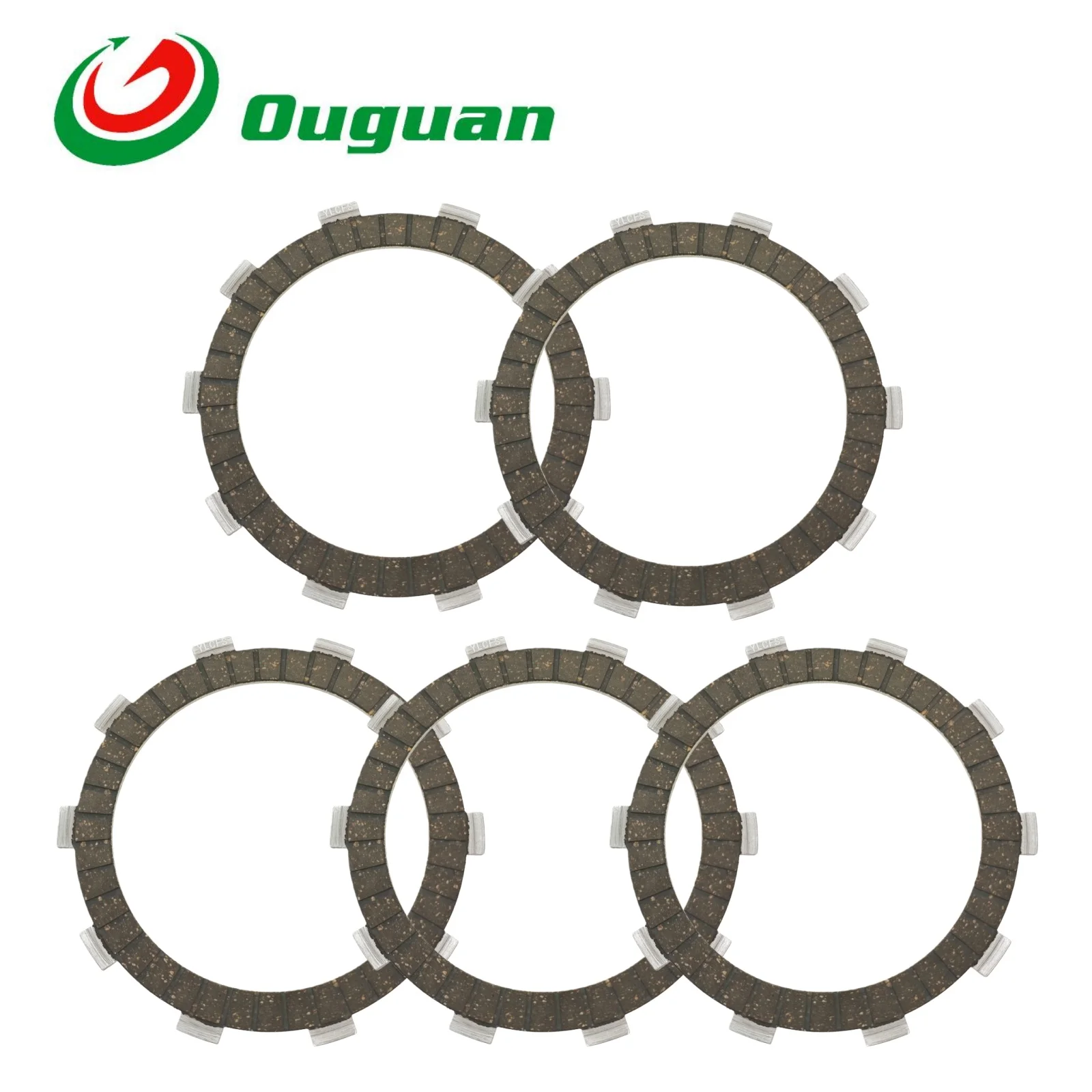 

Ouguan for YAMAHA YBR250 YBR 250 YS250 YS 250 Fazer XTZ250 XTZ 250 YBR YS XTZ Clutch Friction Plate Discs Sets
