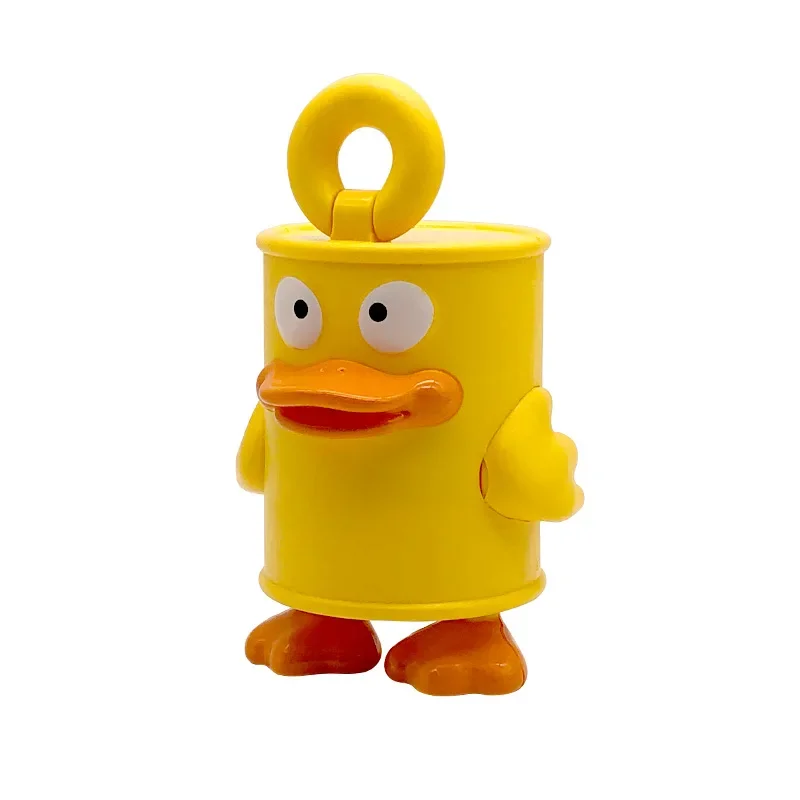 الكرتون المعلبة بطة لعبة مسدس الماء رش متعة الشاطئ قتال المياه في الهواء الطلق اللعب زخرفة مكافحة المياه هدية للأطفال #6