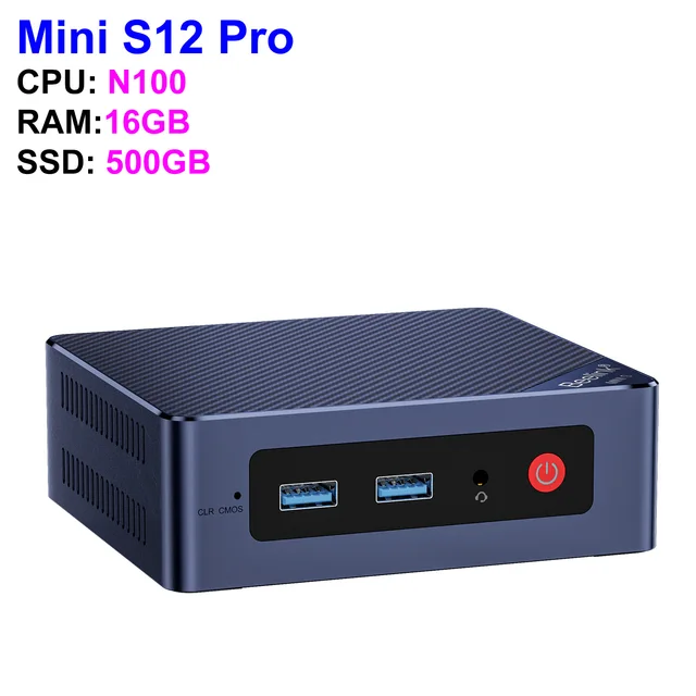 Beelink MINI S12 Computer 12th Alder N95 or N5095 8GB/16GB DDR4