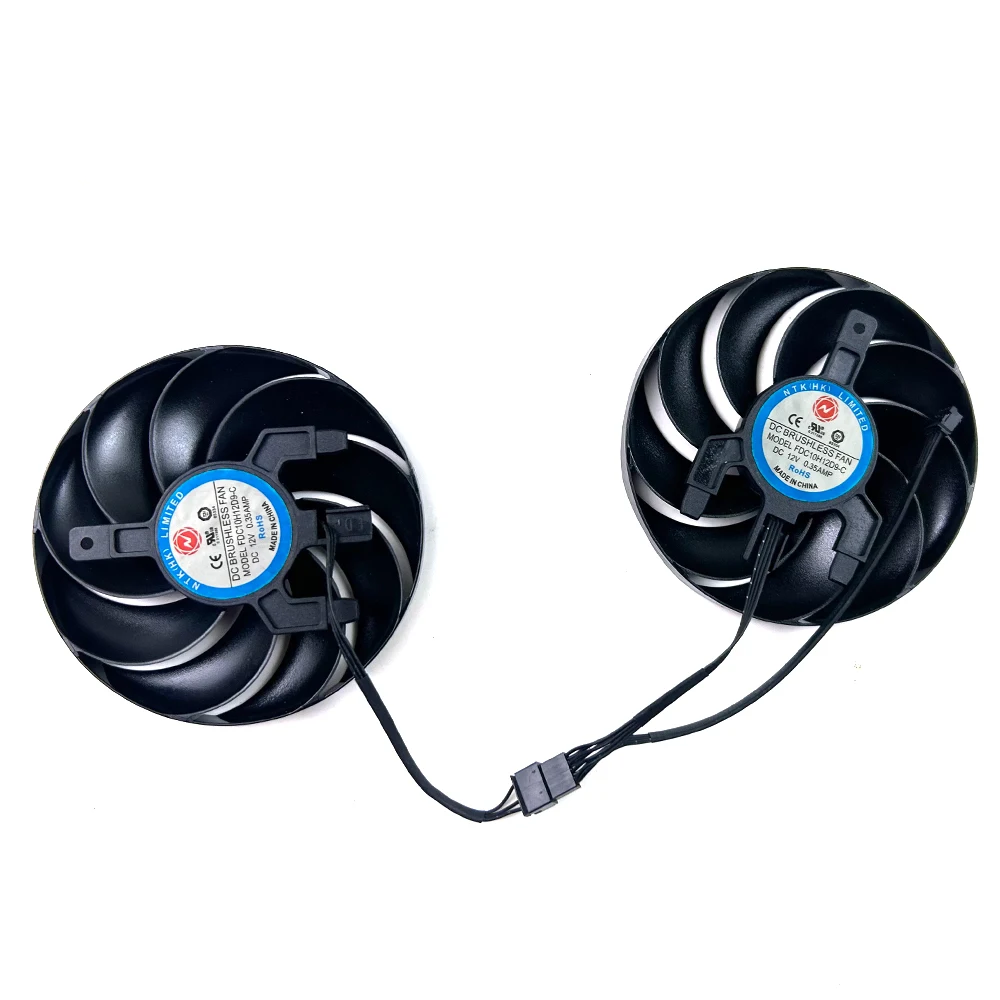 NEW Cooling Fan 85mm 4pin FDC10H12S9-C For Sapphire Pulse AMD Radeon Rx 6600 6650 XT Graphics Card Replacement Fan