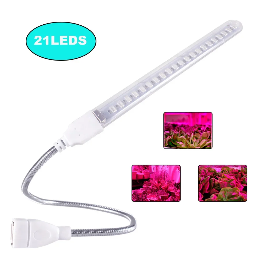 

USB 5V LED Growth Lamp Full Plant Growth Light Indoor Plant Lamp Flower Seedling Greenhouse Fitolampy