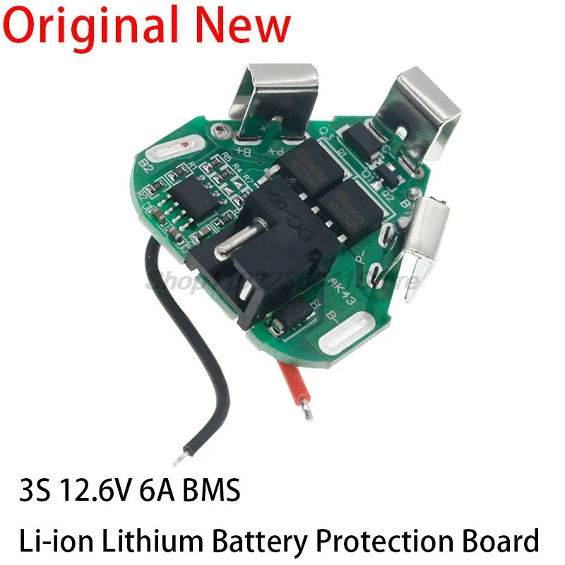 3S 12.6V 6A BMS Li-ion Lithium Battery Protection Board 18650 Power Bank Balancer Battery Equalizer Board for Electric Drill