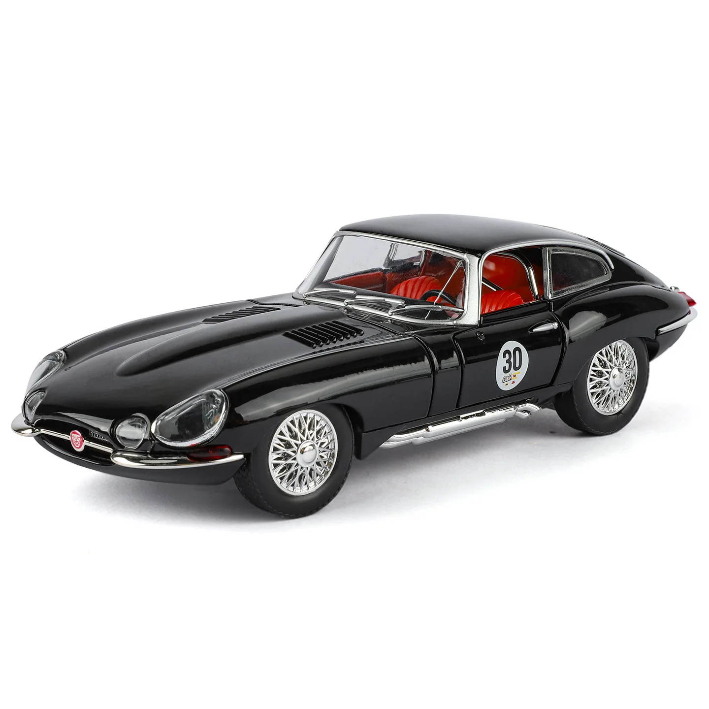1:24 винтажный автомобиль E-TYPE, классический спортивный автомобиль, модель автомобиля из сплава, литая под давлением игрушка со звуком, светом, украшения транспортных средств, игрушки для детей, подарки
