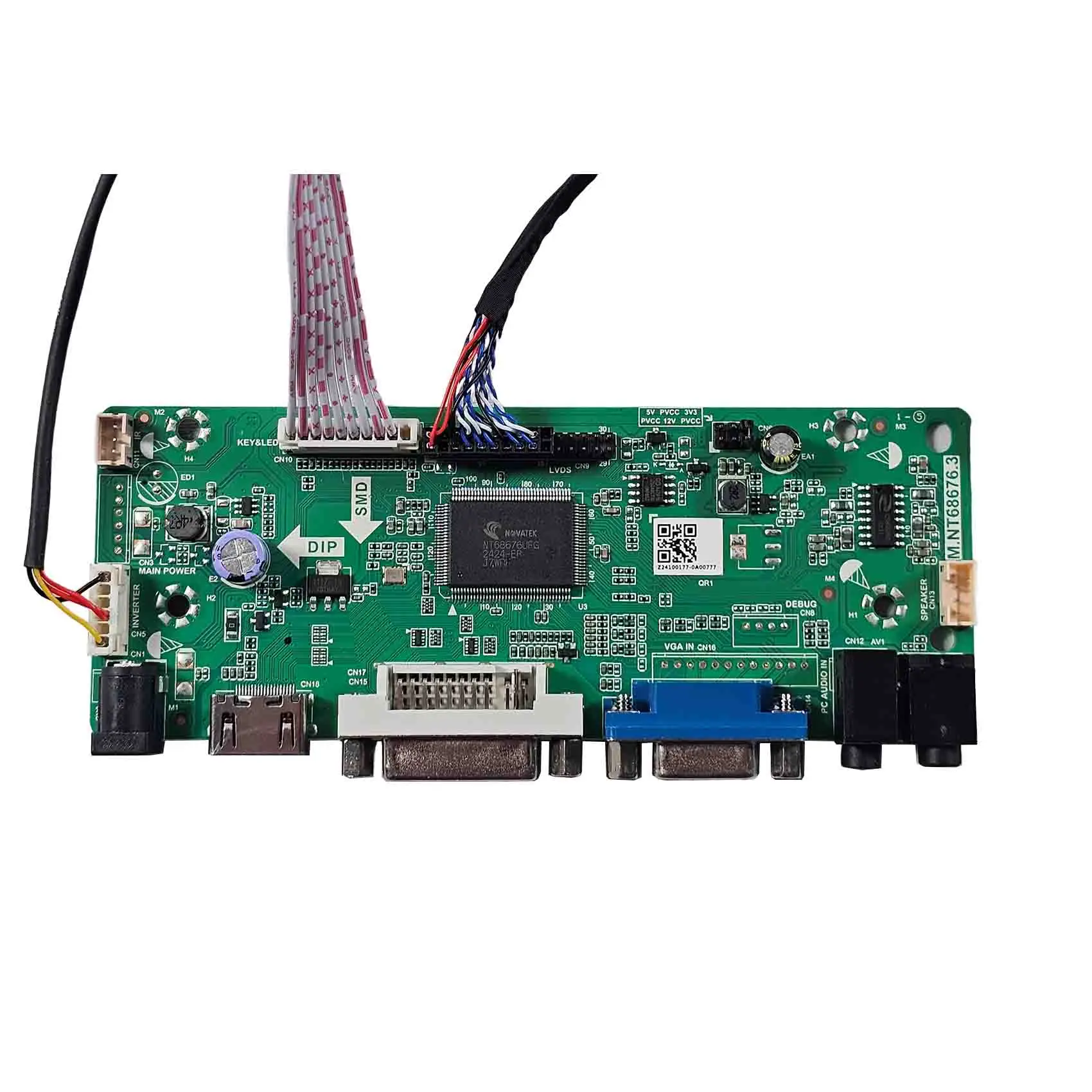 HD مي مجلس LCD تحكم LCD سائق عرض مجلس G150XGE 1024x768 LCD شاشة HD MI VGA DVI مجلس