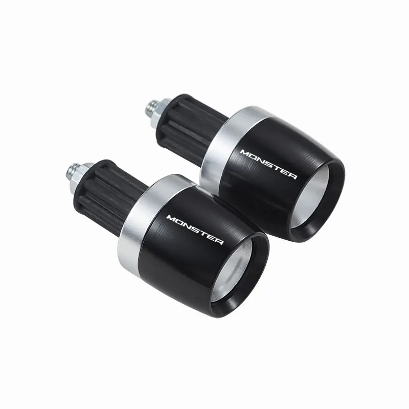 Motorcycle Handlebar Grips Ends Handle Bar Cap End Plug For Ducati Diavel MONSTER 695 696 795 796 797 821 1200 1200S 1100 S