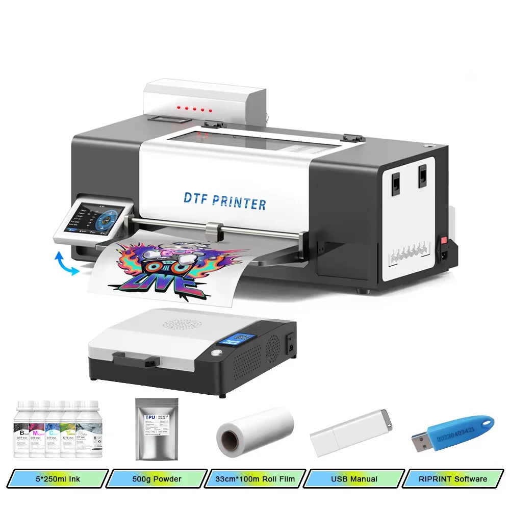 

OEMG S13 DTF Printer A3 Direct to Film Printer 13 Inch for Epson XP600 Printhead T-Shirt & Cloth Printing Machine Impresora